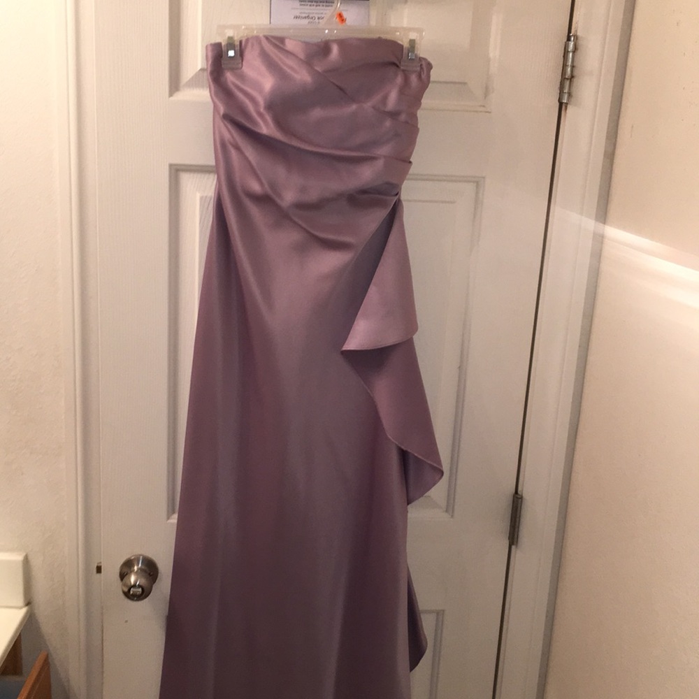 LAVENDER SILK DRESS